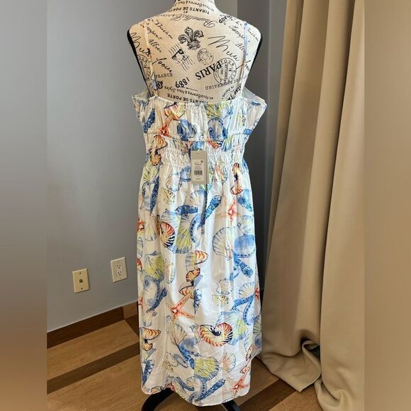 Rails Octavia Seashells  Midi Summer Dress - Picture 3 of 12